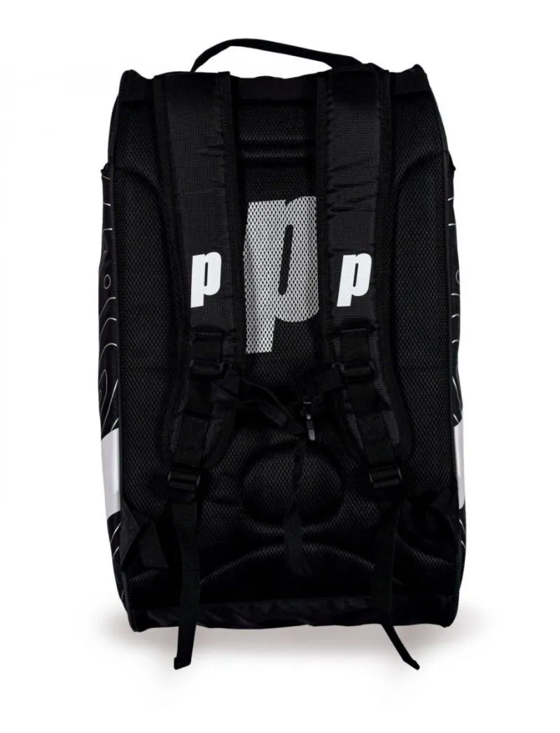 Prince Premium Padel Bag - black/silver