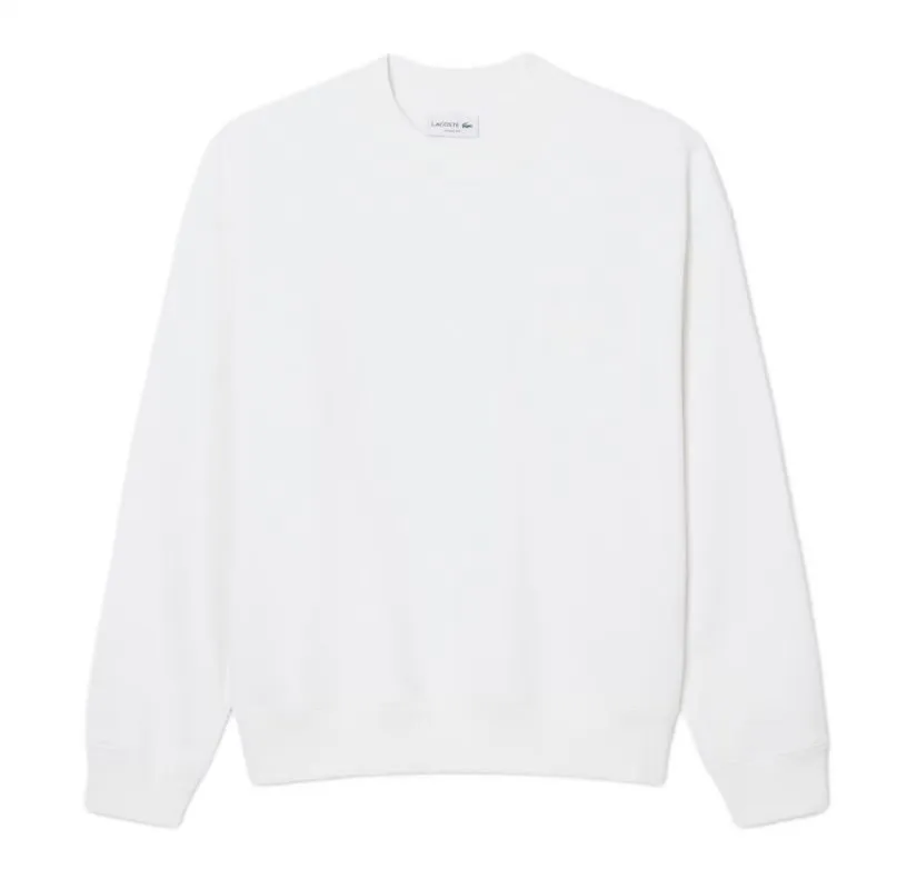 Lacoste Embroidered Fleece - white