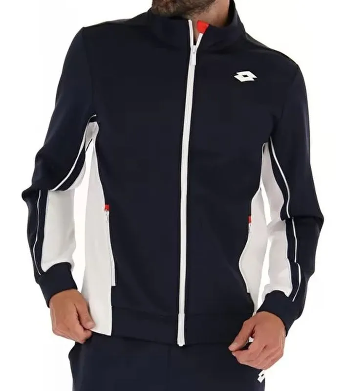 Lotto Squadra II Jacket - navy blue/bright white Lotto Squadra II Jacket - navy blue/bright white