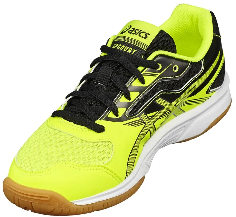 Asics UpCourt 2 GS - safety yellow/dark grey/black
