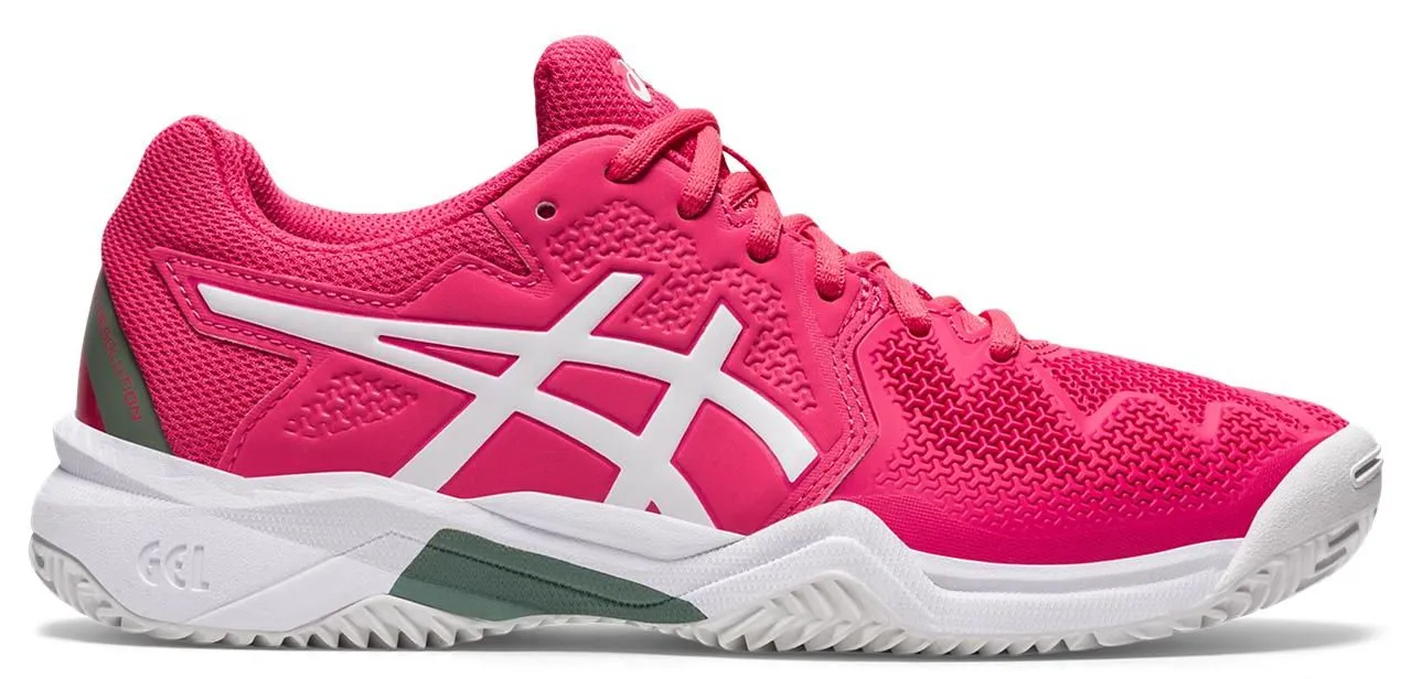 Asics Gel-Resolution 8 Clay GS - pink cameo/white