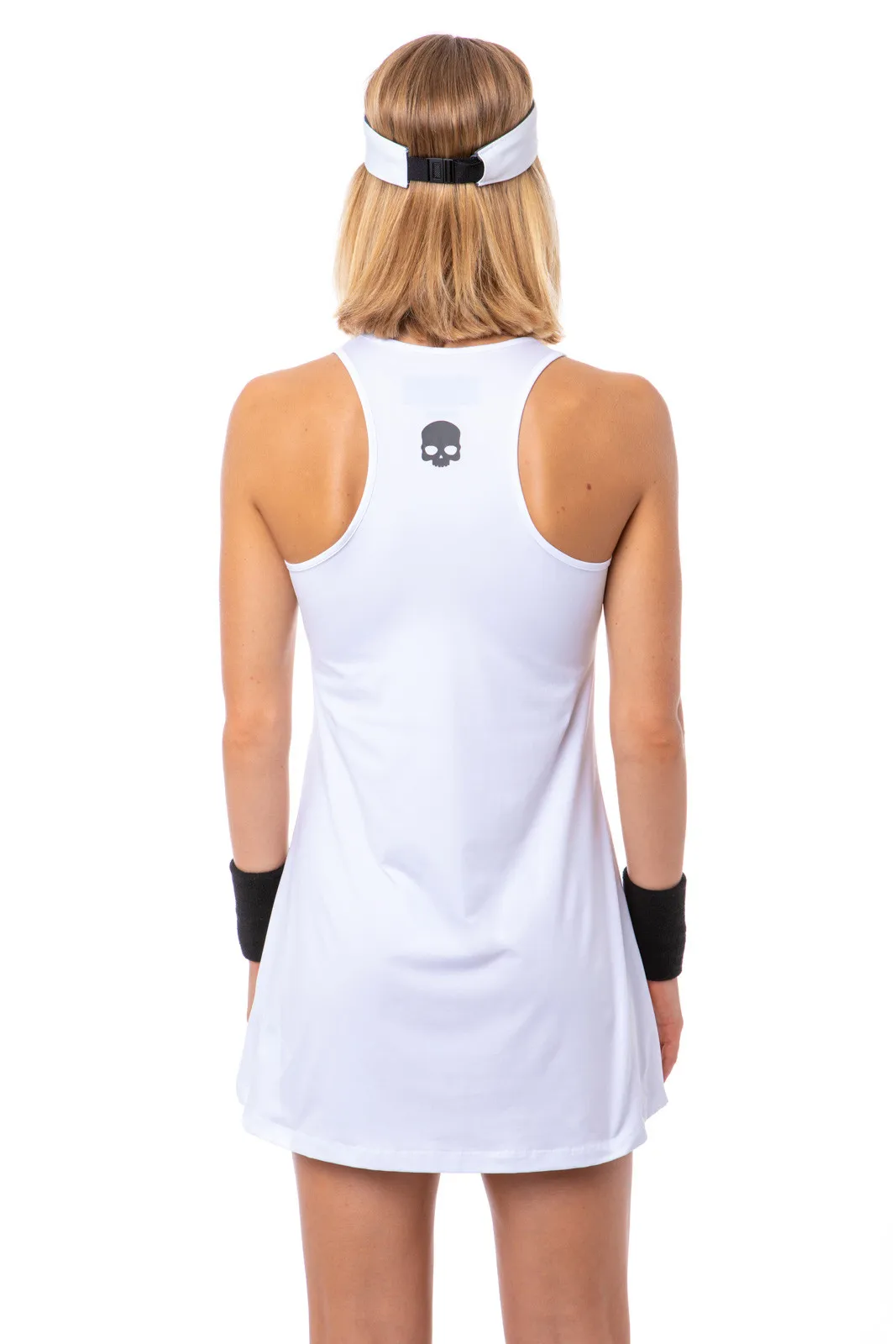 Hydrogen Tech Thunderbolt Dress - white