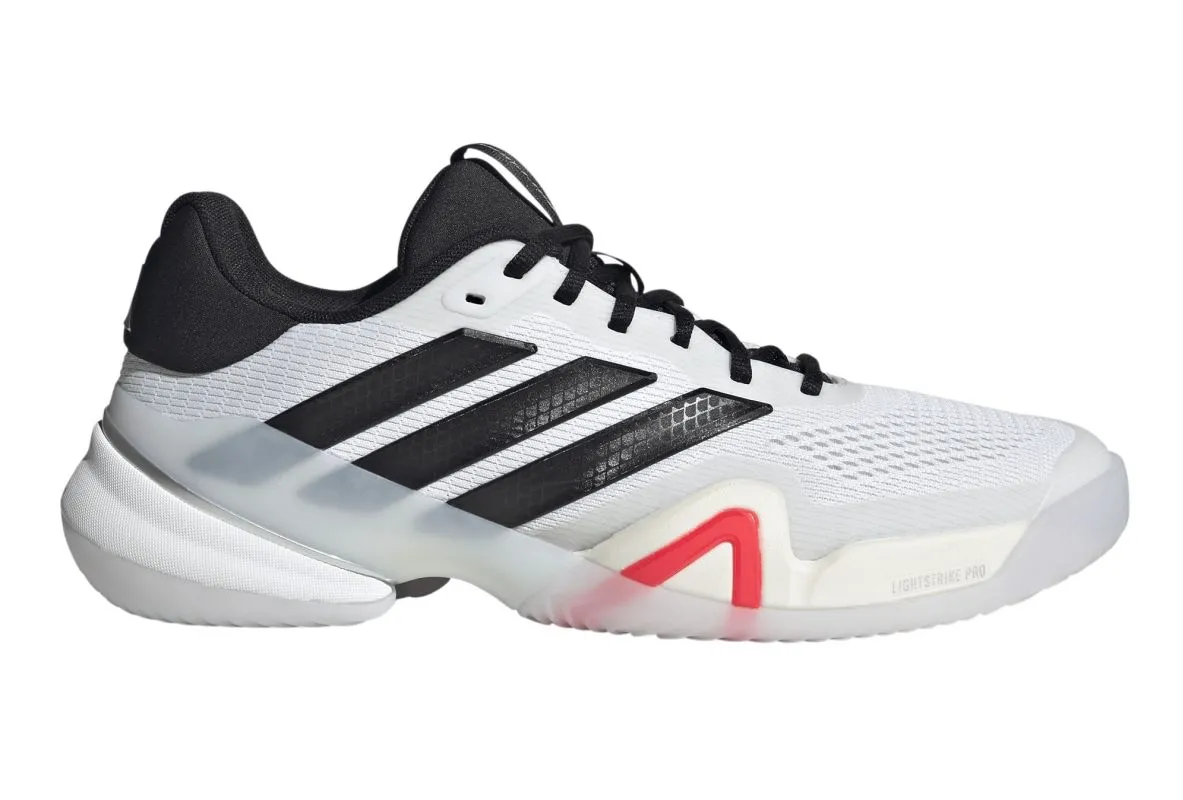 Adidas Barricade 14 M Wide - cloud white/core black/lucid red