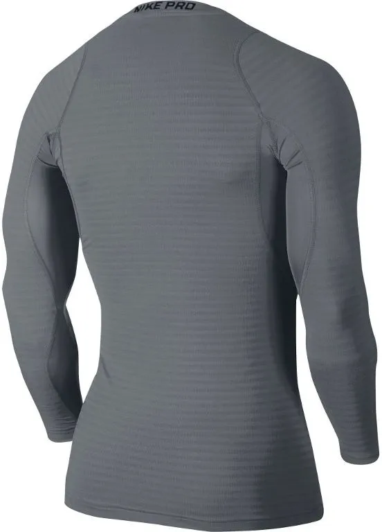 Nike Warm Comp LS Mock - cool grey