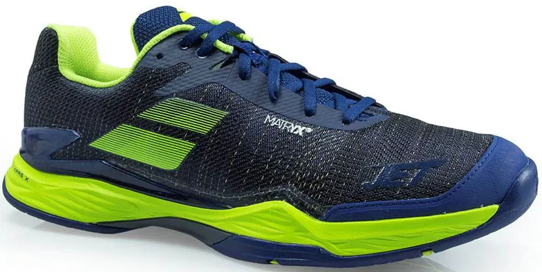 babolat-jet-mach-ii-all-court-men-estate-blue-fluo-yellow Babolat Jet Mach II All Court Men - estate blue/fluo yellow