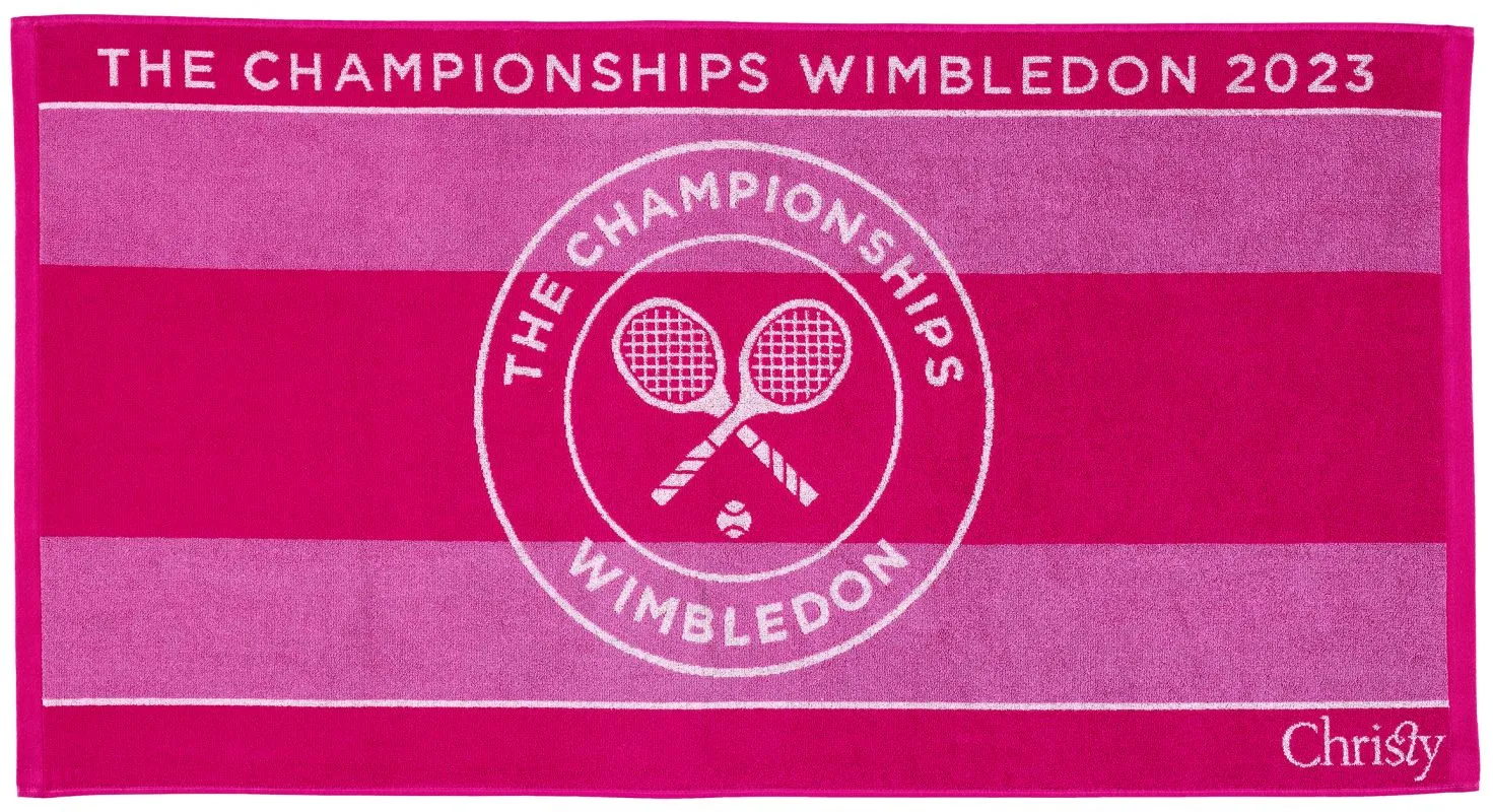 Wimbledon Championship Towel - rose/fuchsia