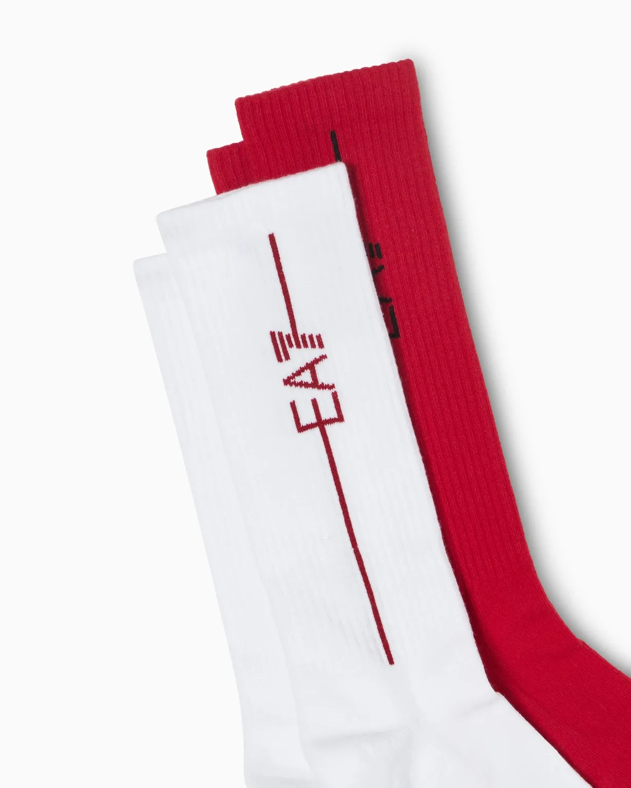 EA7 Terrycloth Training 2P - white/haute red