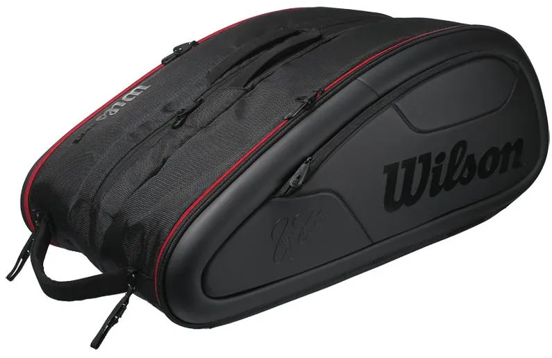 Wilson Federer Super DNA 12 Pk Bag - black