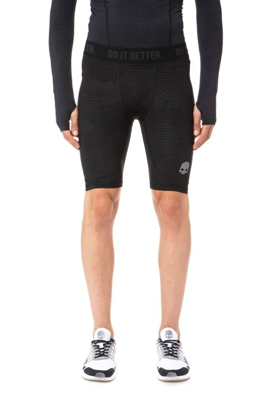 hydrogen-printed-second-skin-shorts-man-black-1 Hydrogen Printed Second Skin Shorts Man - black
