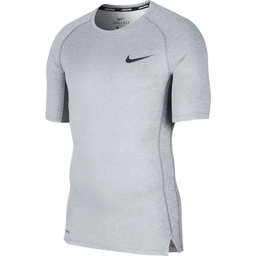 nike-pro-top-ss-tight-smoke-grey-light-smoke-grey-black-1 Nike Pro Top SS Tight - smoke grey/light smoke grey/black
