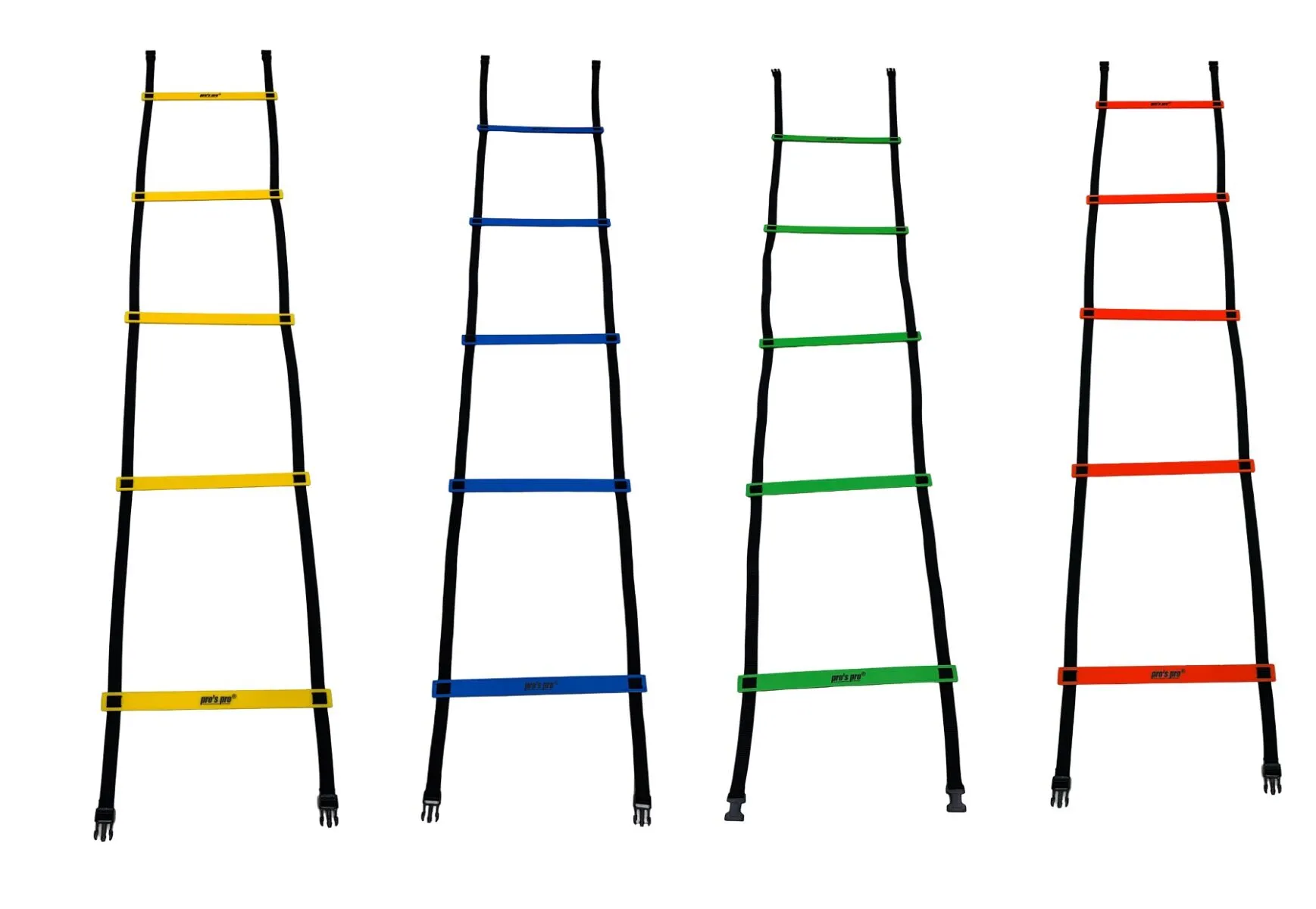 Pro's Pro Coordination Ladder (8 m) - multicolor