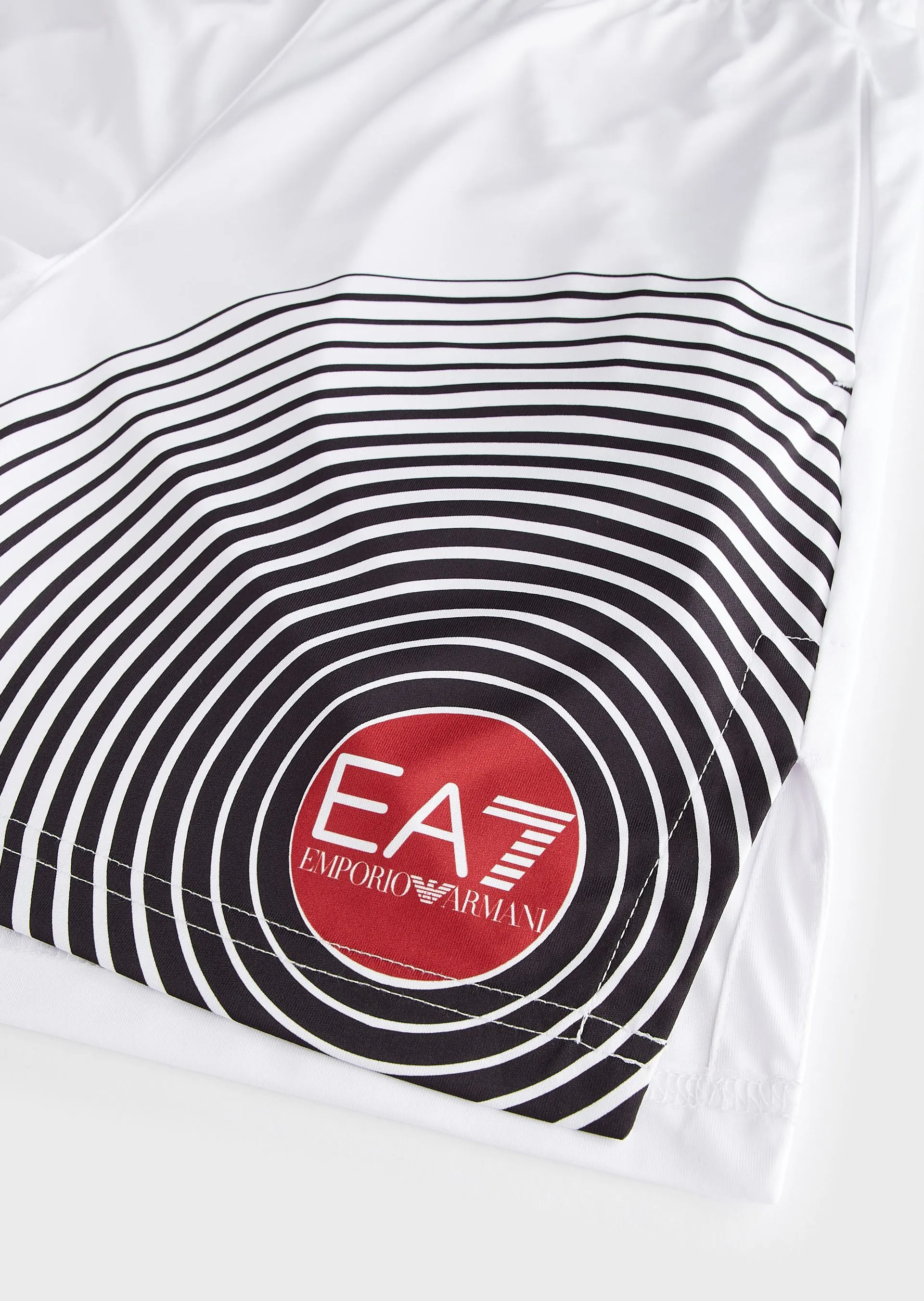 EA7 Man Jersey Shorts - white