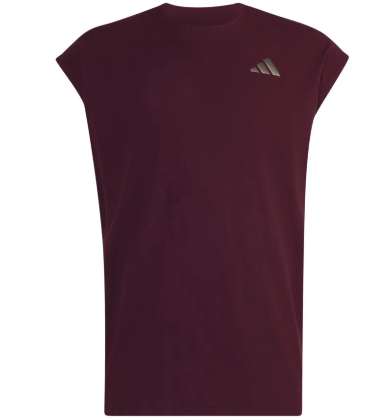 Adidas Oversized Sleeveless - maroon