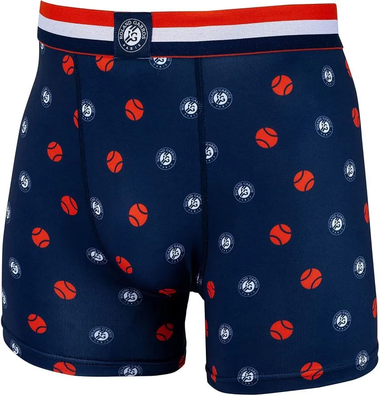 Roland Garros Boxer Short All Over M - marine