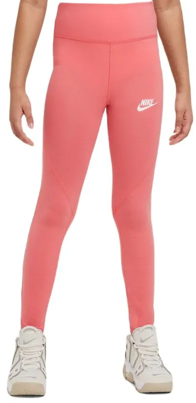 Nike Kids Sportswear Favorites High-Waist - sea coral/white
