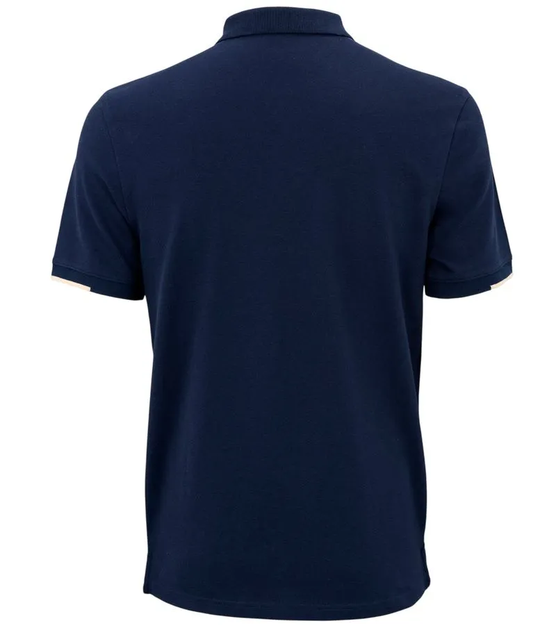 Tecnifibre Pique Col Rib - marine
