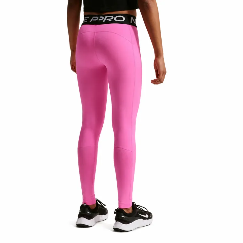 Nike Kids Pro Dri-Fit Tight - playful pink/white