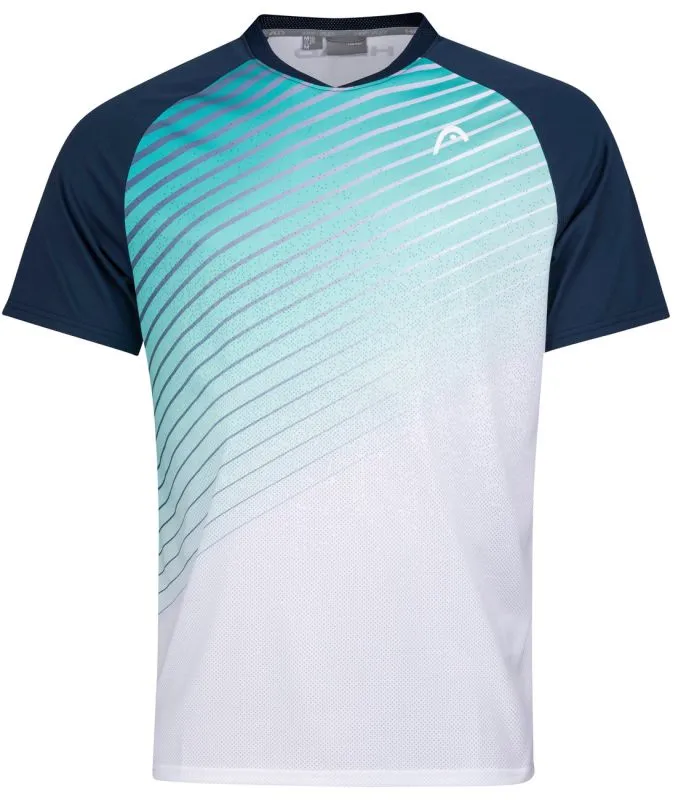 Head Performance T-Shirt M - turquoise/print performance
