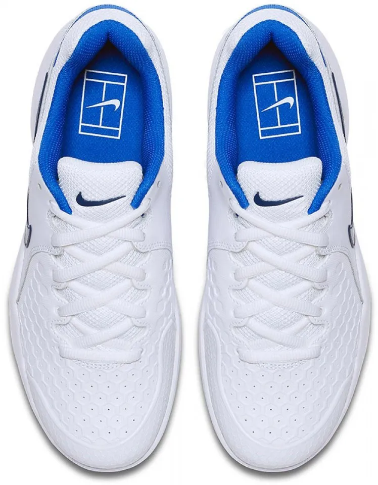Nike WMNS Air Zoom Resistance Clay - white/binary blue/mega blue