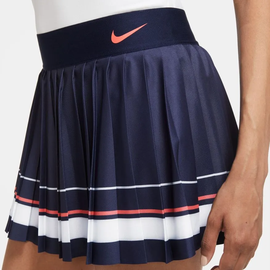 Nike Court Maria Skirt W - blackened blue/white/laser crimson Nike Court Maria Skirt W - blackened blue/white/laser crimson