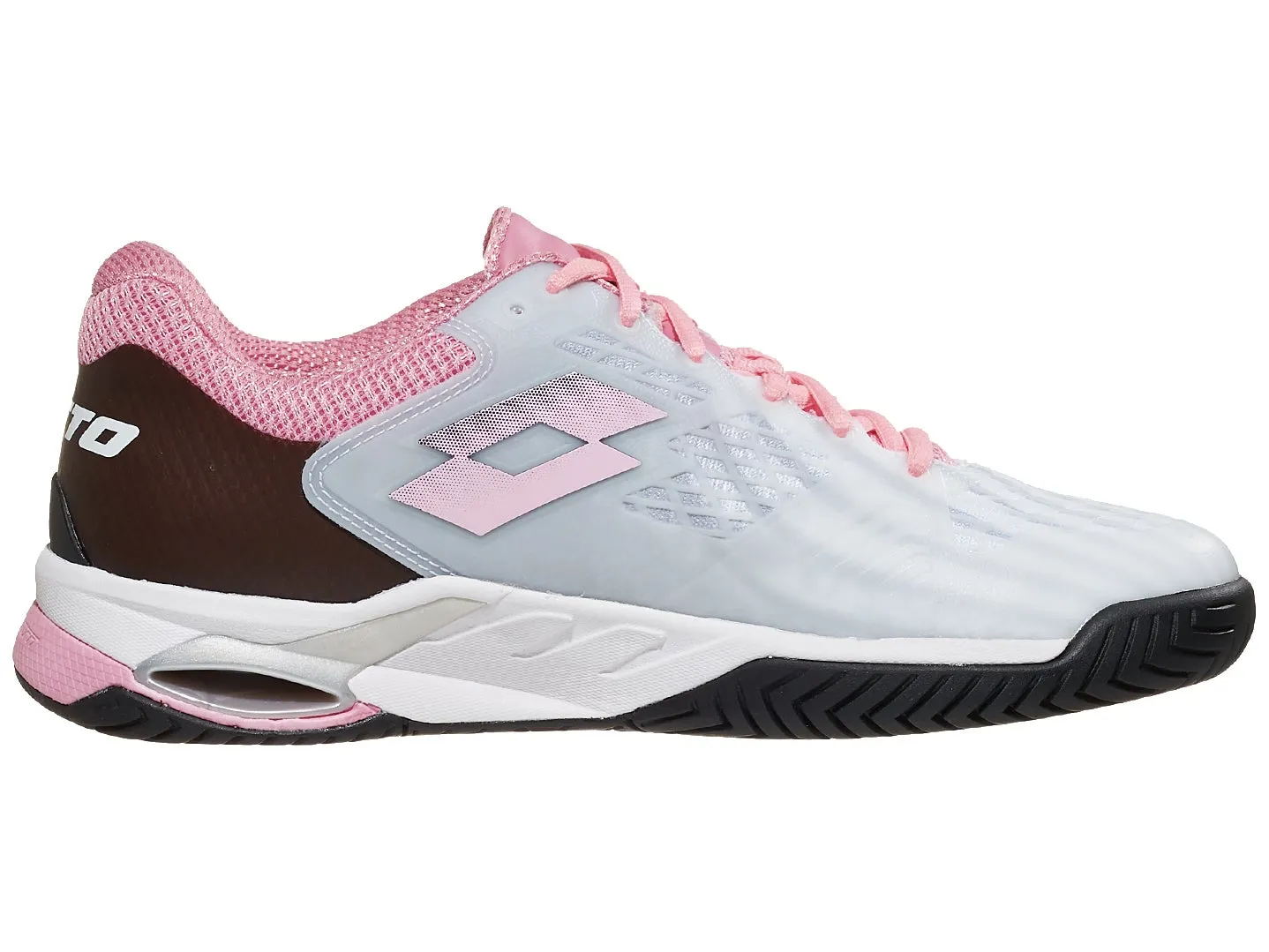 Lotto Mirage 100 Speed W - all white/pink 920C