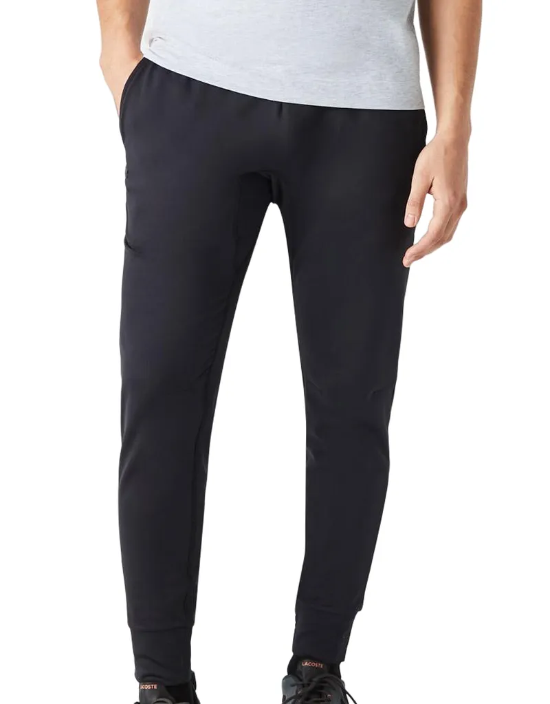 Lacoste Sport Two-Ply Trackpants - black