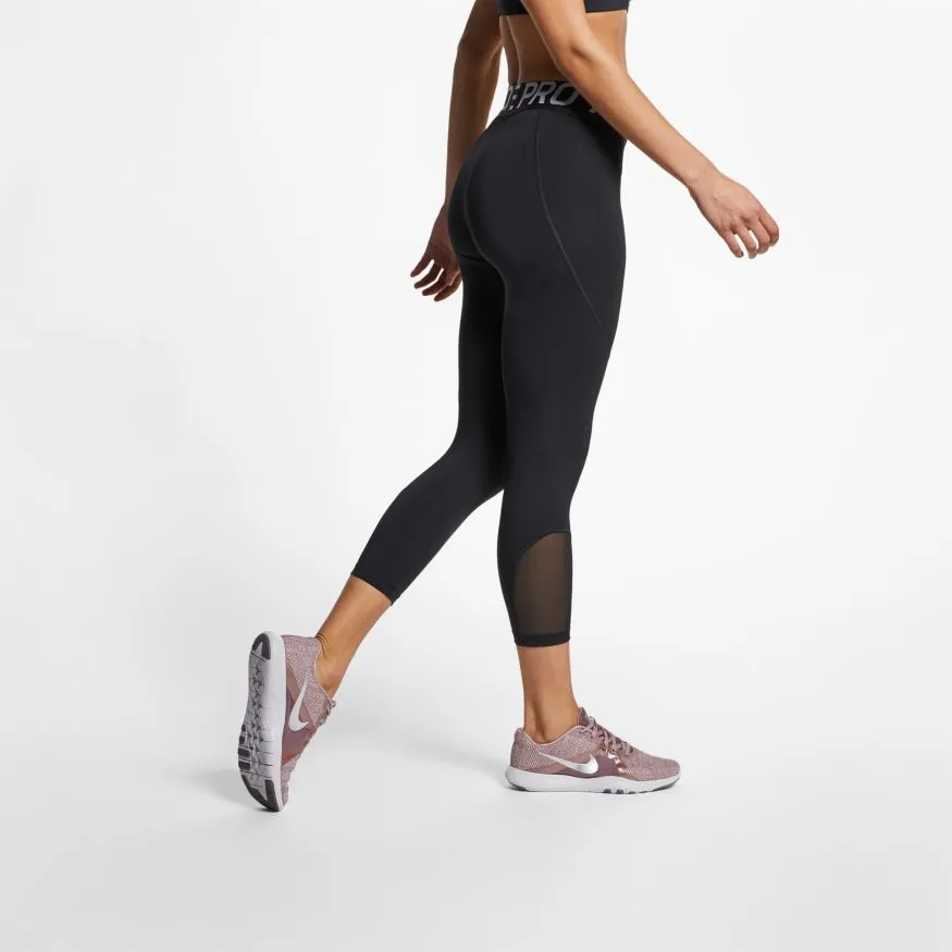 Nike W Pro Crop - black/white