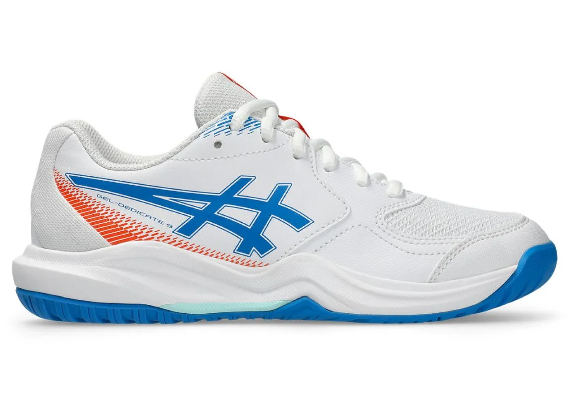 Asics Gel-Dedicate 9 GS - white/directoire blue Asics Gel-Dedicate 9 GS - white/directoire blue