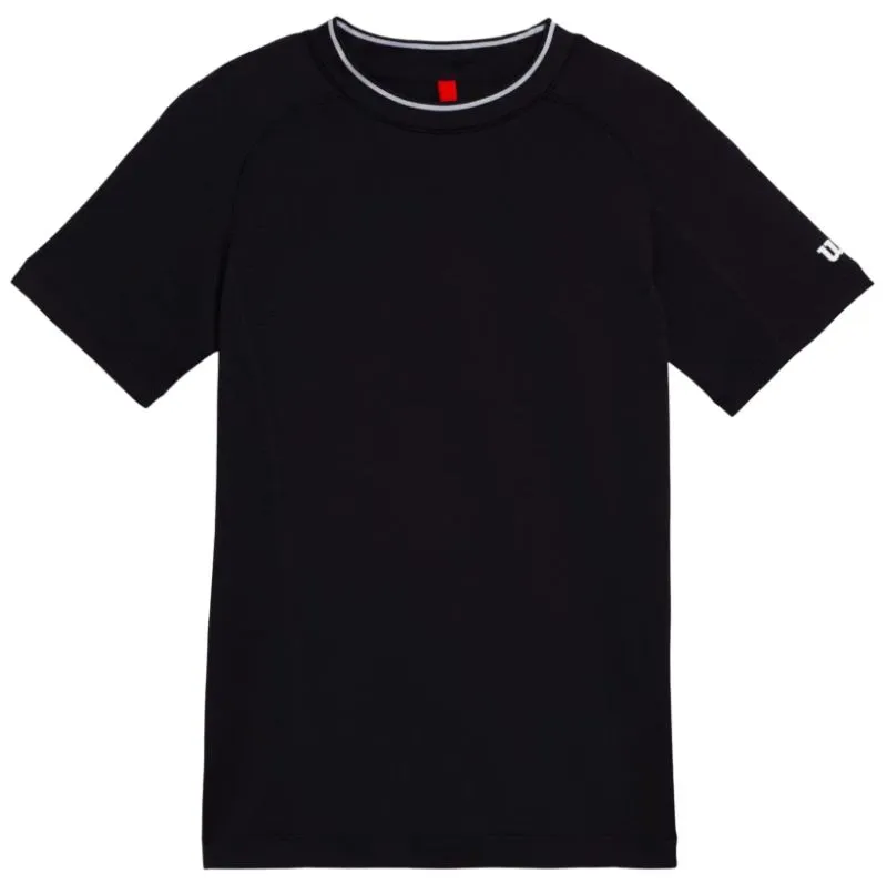 Wilson Team Seamless Crew - black