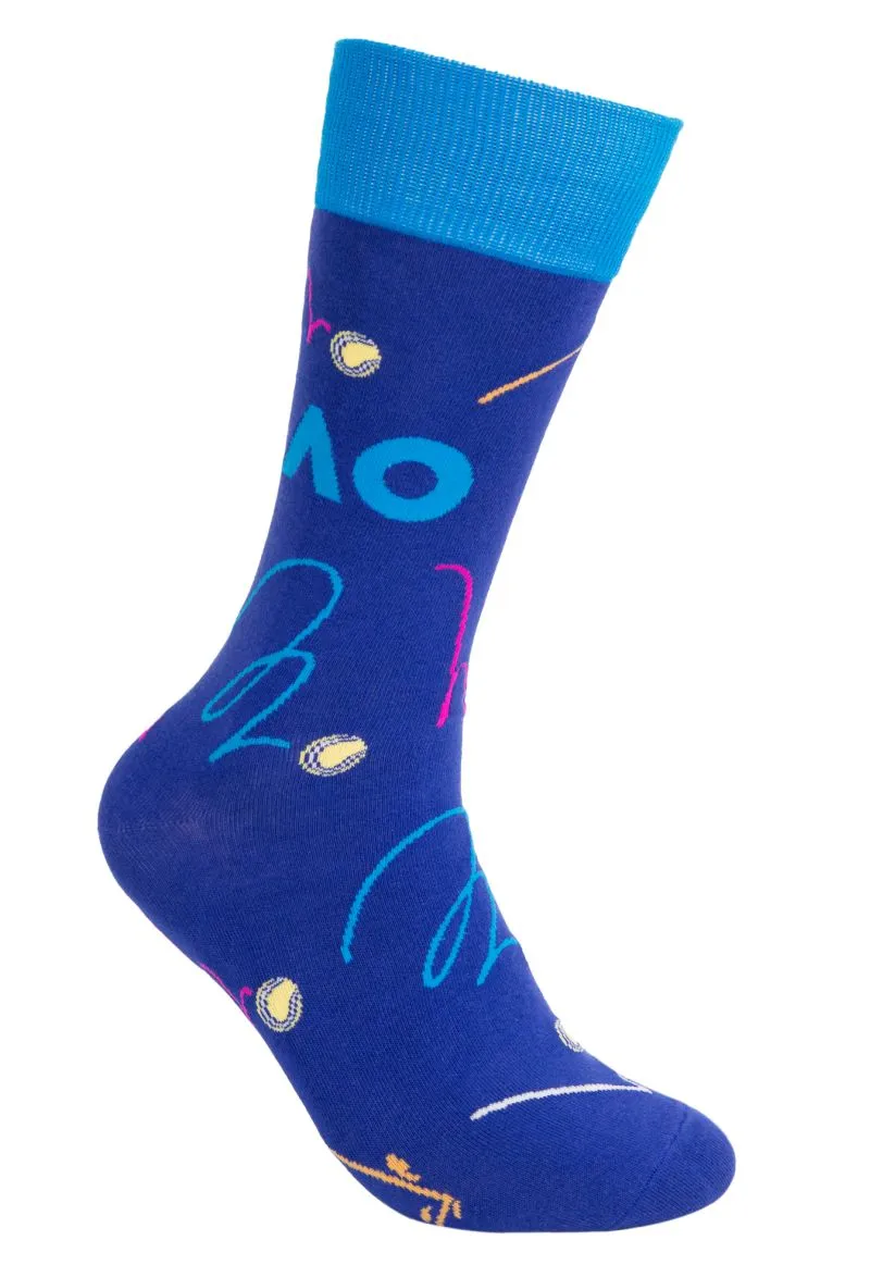 Australian Open Spin Organic Cotton Socks 1P