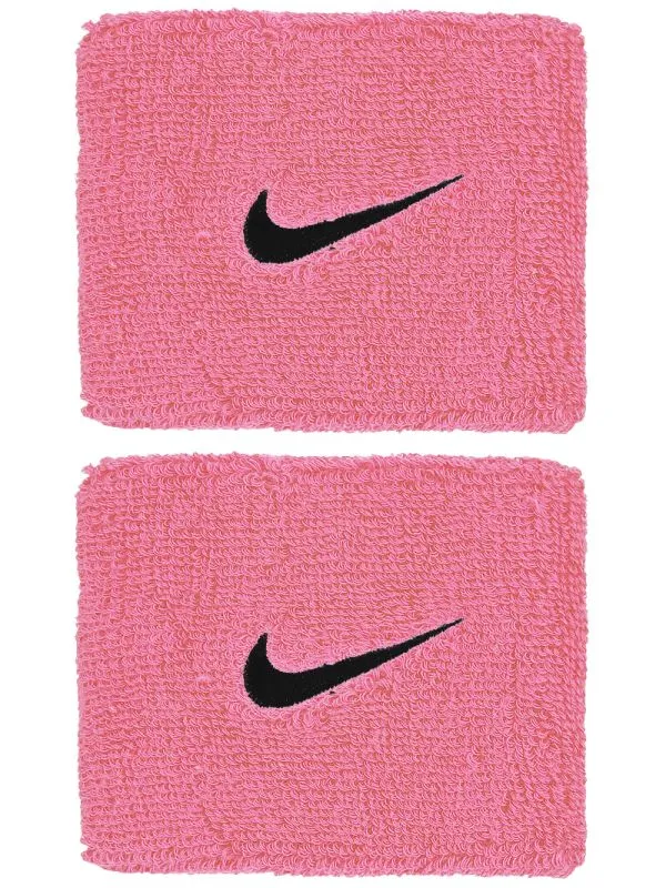 Nike Swoosh Wristbands - pink gaze/oil grey