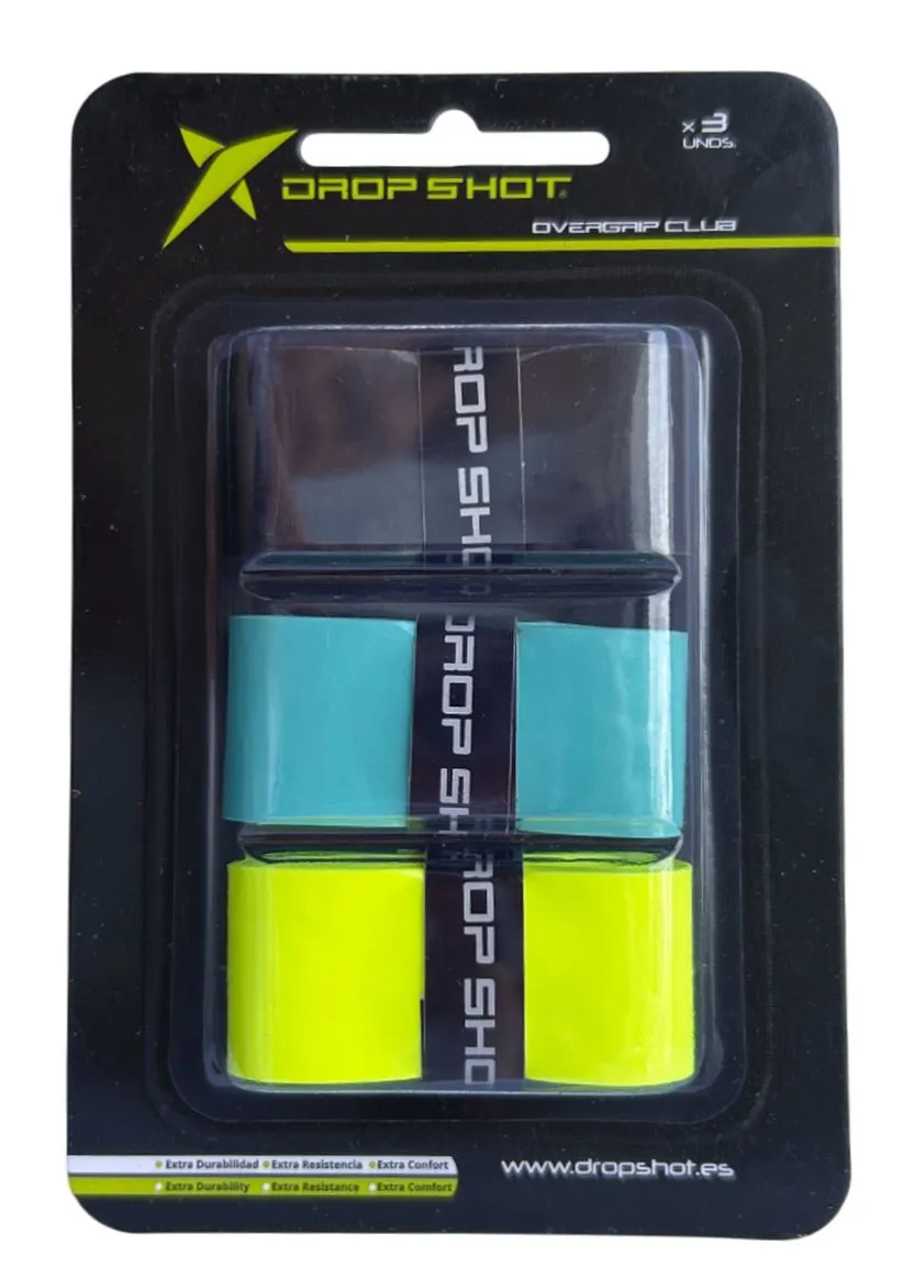 Drop Shot Overgrip Club 3P - multicolor Drop Shot Overgrip Club 3P - multicolor