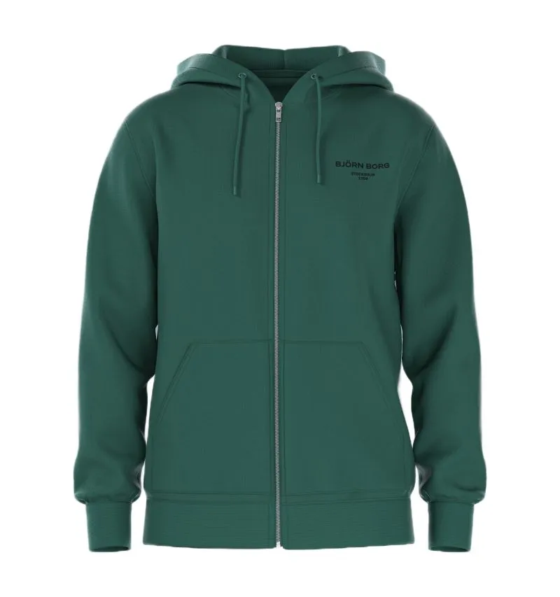 Björn Borg Essential 1 Zip - posy green Björn Borg Essential 1 Zip - posy green