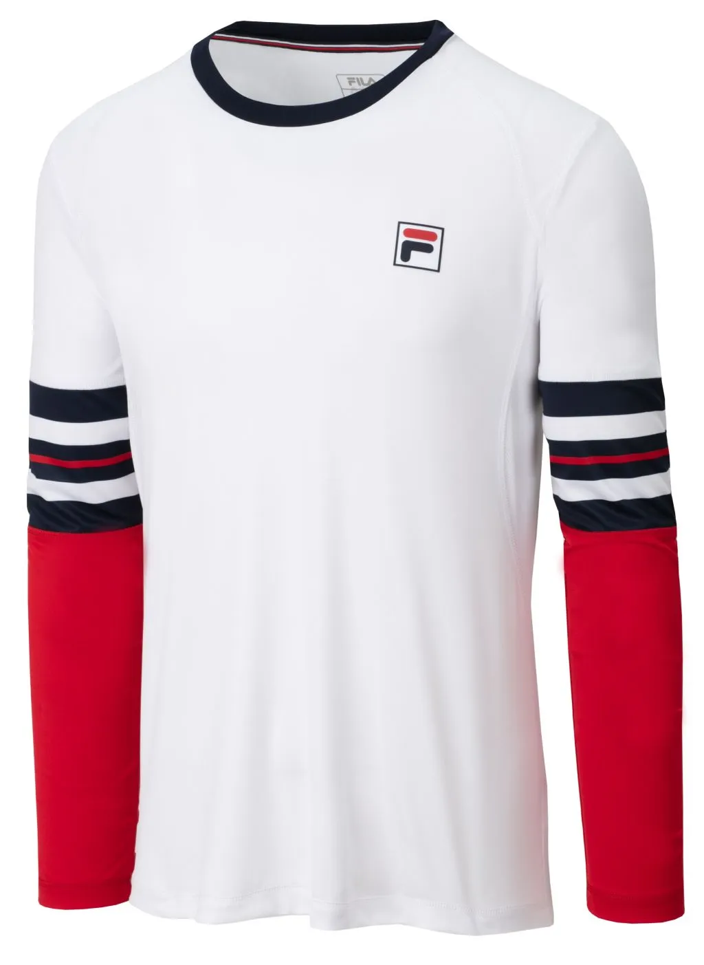 Fila Longsleeve Tom - white/fila navy/fila red Fila Longsleeve Tom - white/fila navy/fila red