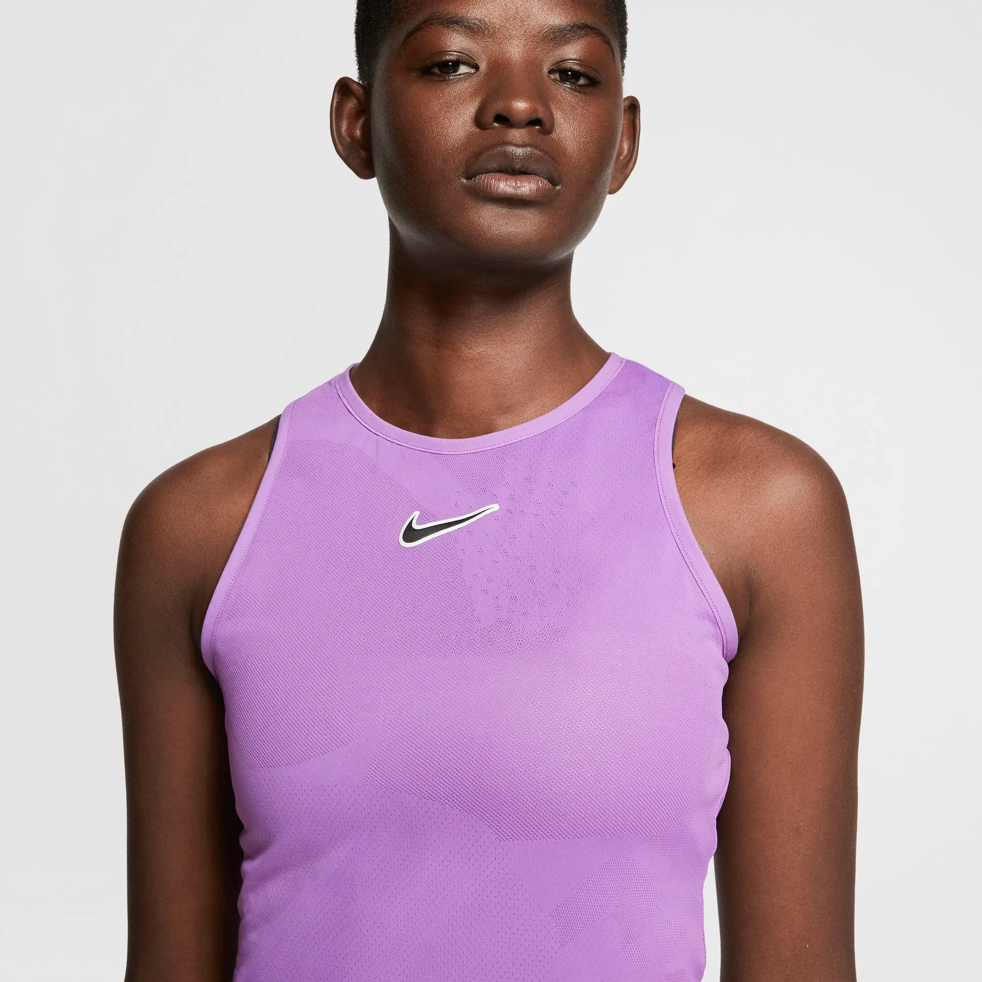 Nike Court Tank Melbourne NT - purple nebula/off noir