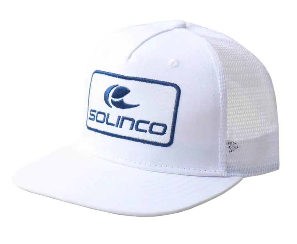 Cap Czapka tenisowa Solinco Trucker Cap - white - White