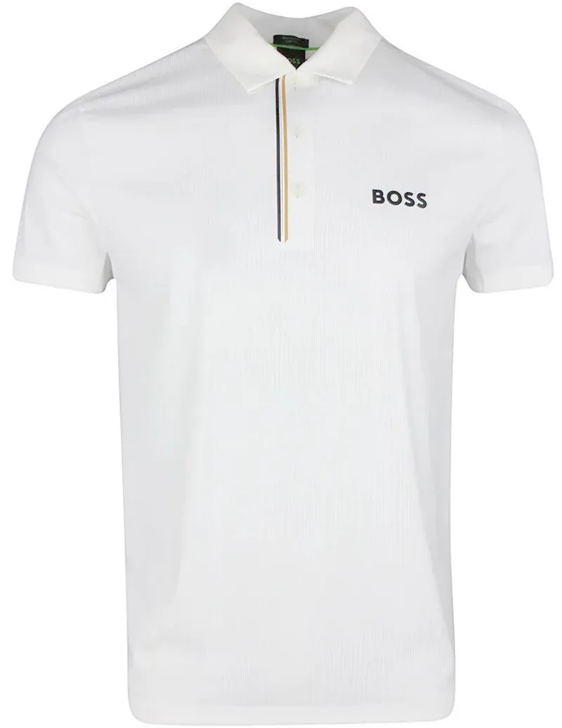 BOSS Paddy In Quick-Dry Ribbed Fabric
