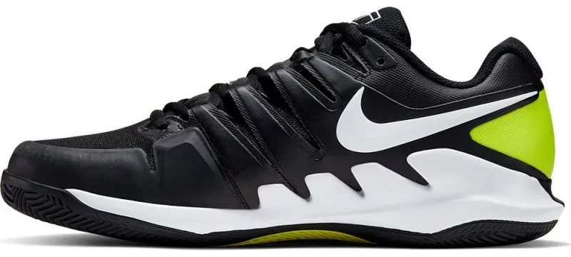 Nike Air Zoom Vapor X Clay - black/white/volt