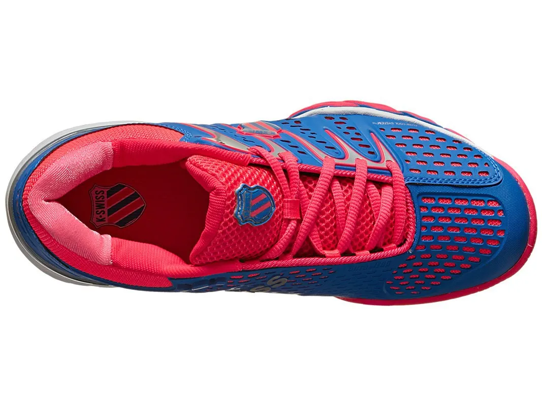 k-swiss-big-shot-ii-daphne-blue-neon-red-white-3 K-Swiss Big Shot II - daphne blue/neon red/white