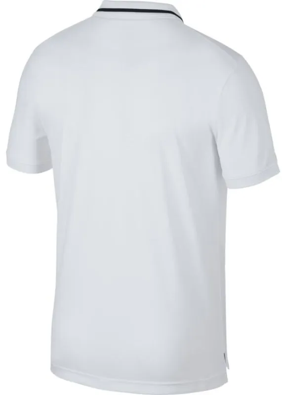 nike-court-dry-polo-pique-white-black-black-2 Nike Court Dry Polo Pique - white/black/black