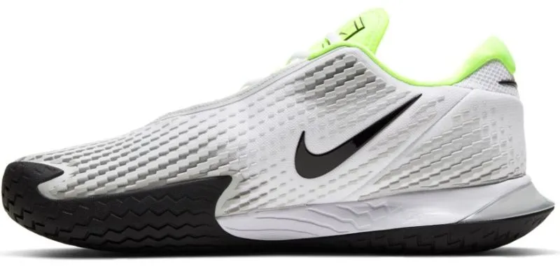 Nike Air Zoom Vapor Cage 4 - white/black/volt/pure platinum