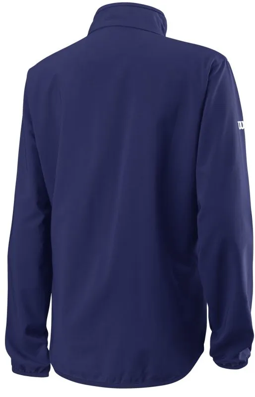 Wilson W Team Woven Jacket - blue depths/white
