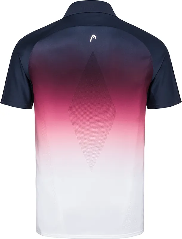 head-performance-polo-shirt-m-dark-blue-hibiscus-2 Head Performance Polo Shirt M - dark blue/hibiscus