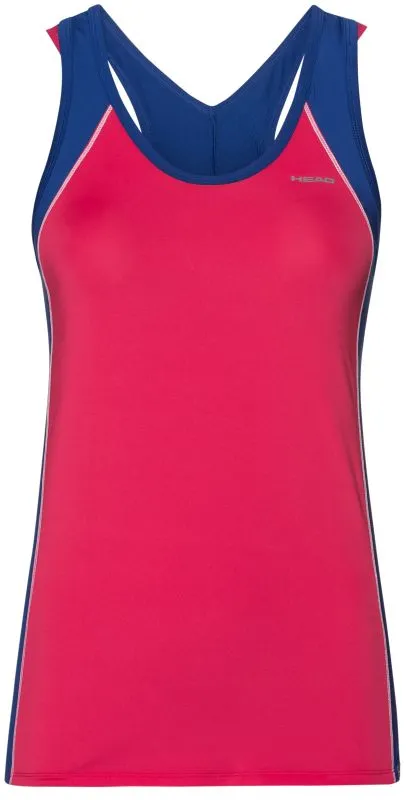 Head Talia Tank Top W - royal blue/magenta