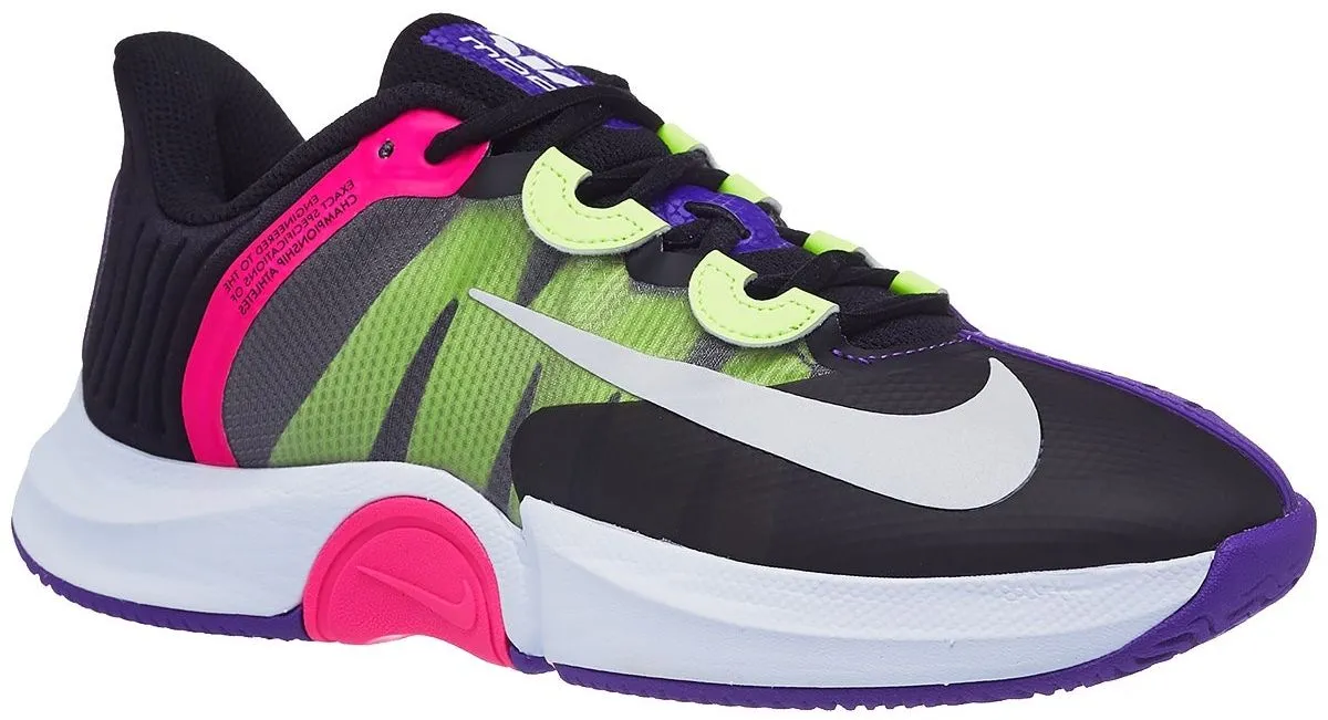 Nike W Air Zoom GP Turbo - black/white/fierce purple/liquid lime