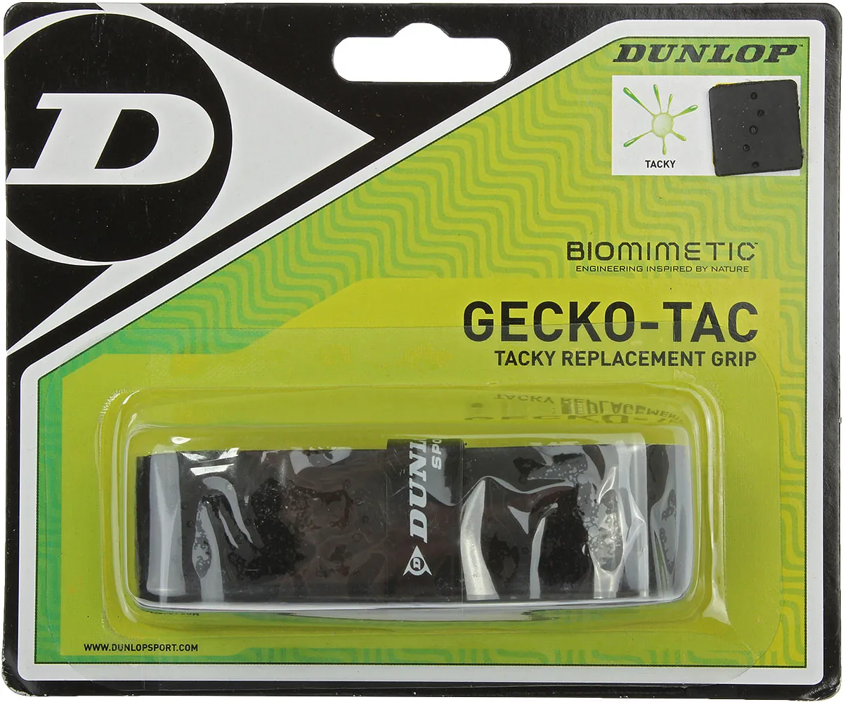 dunlop-gecko-tac-replacement-grip-1p-black-1 Dunlop Gecko-Tac Replacement Grip 1P - black