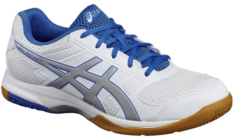 Asics Gel-Rocket 8 - white/silver/classic blue