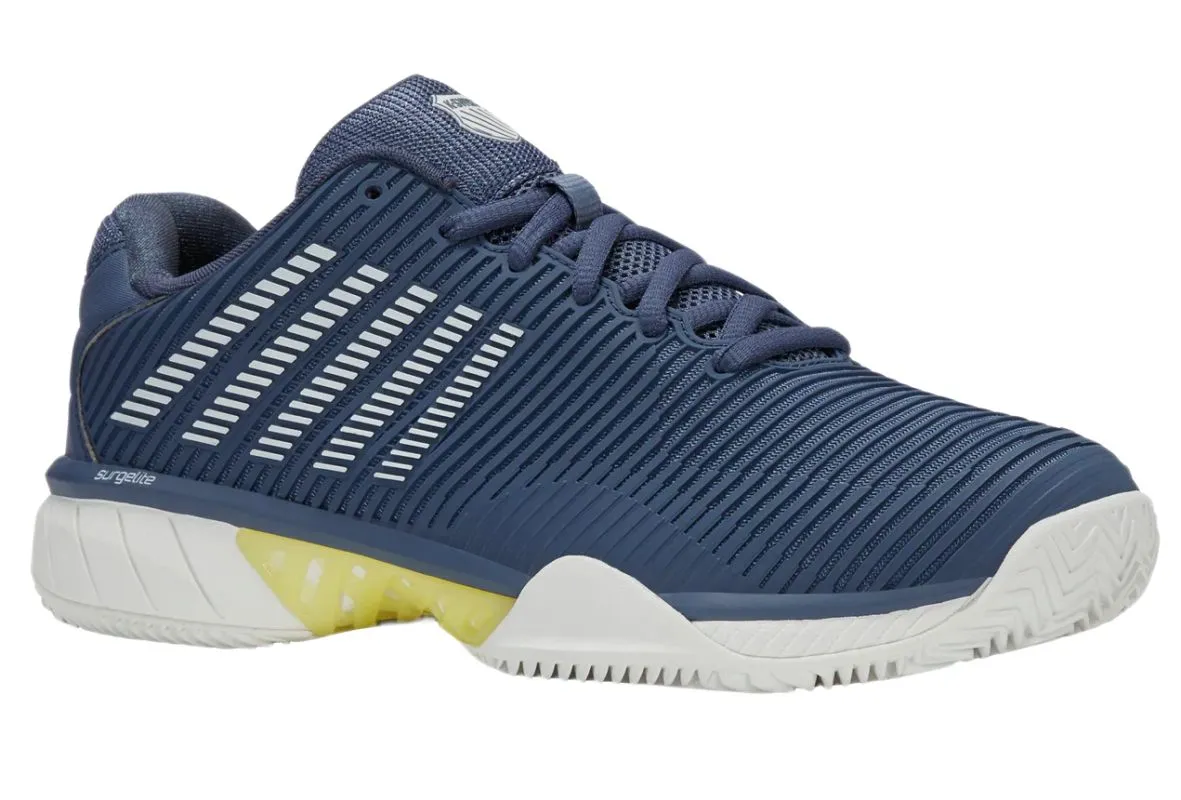 K-Swiss Hypercourt Express 2 Clay - vintage indigo/blanc de blanc/luminary green K-Swiss Hypercourt Express 2 Clay - vintage indigo/blanc de blanc/luminary green