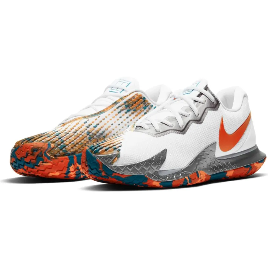 Nike Air Zoom Vapor Cage 4 - white/team orange/green abyss