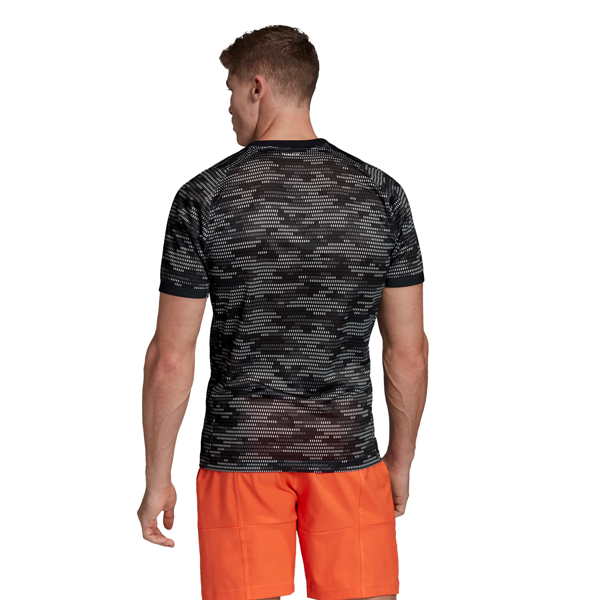 Adidas Freelift Primeblue Tee M - black/true orange